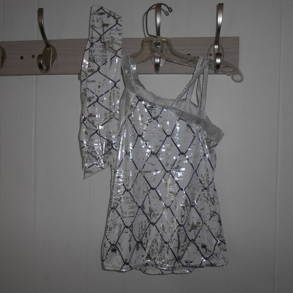 Dance Shirt w/Scarf by Curtain Call Adult Small - Picture 1 of 5